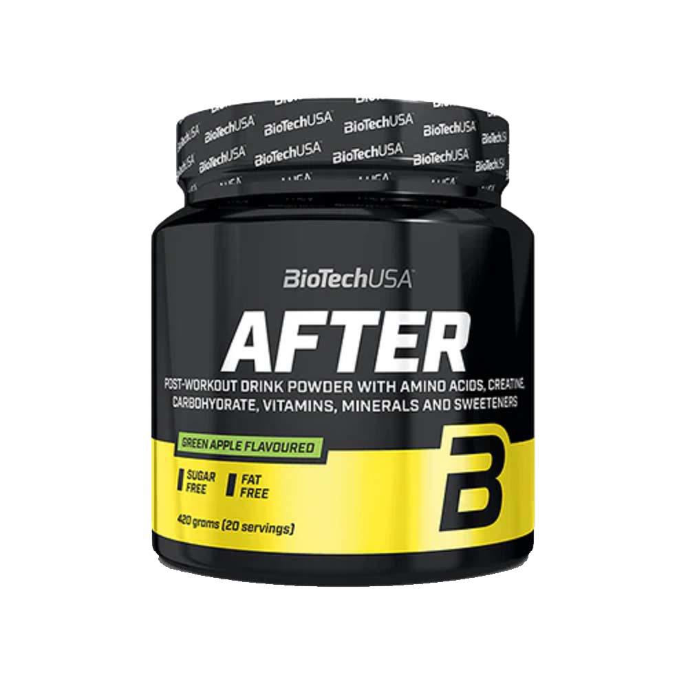 Pudra Post Antrenament After Green Apple 420 grame Bio Tech USA