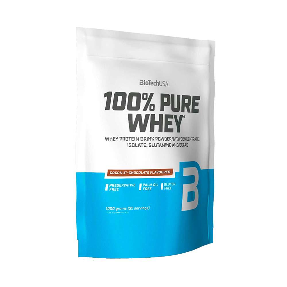 Pudra Proteica 100% Pure Whey Coconut Chocolate 454 grame Bio Tech USA