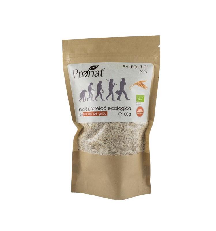 Pudra Proteica Bio din Germeni de Grau Pronat 100gr