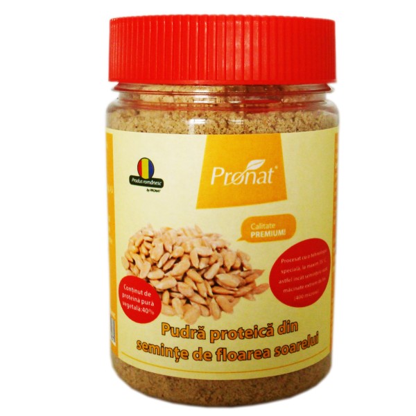 Pudra Proteica din Seminte de Floarea Soarelui Pronat 150gr