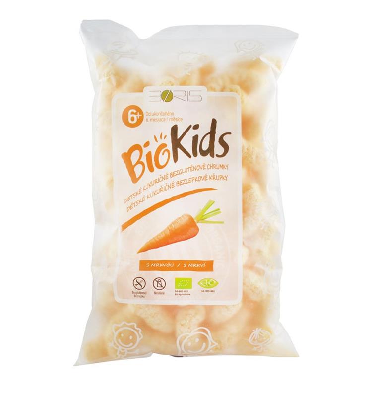 Pufuleti cu Morcovi Bio BioKids 55gr Bonitas