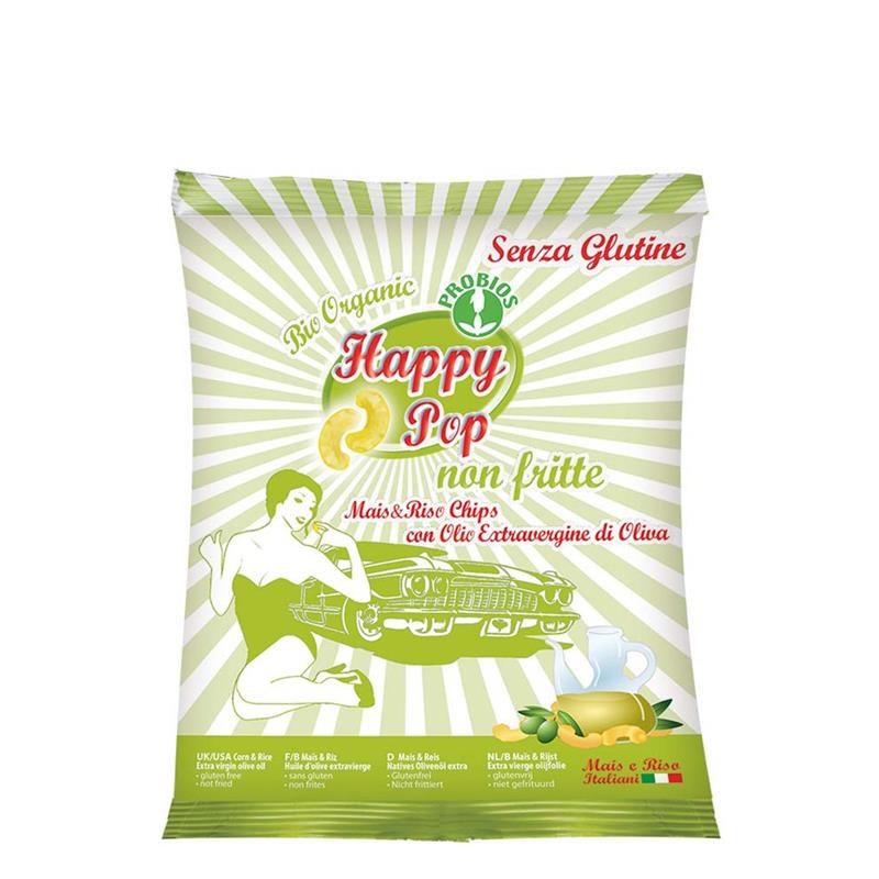 Pufuleti de Porumb si Orez Bio Fara Gluten Probios 45gr