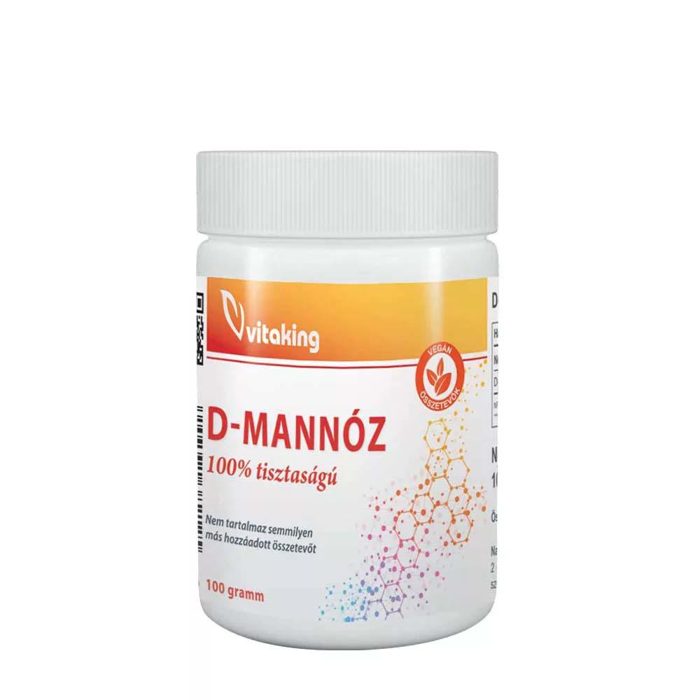 Pulbere D-Manoza 100 grame Vitaking