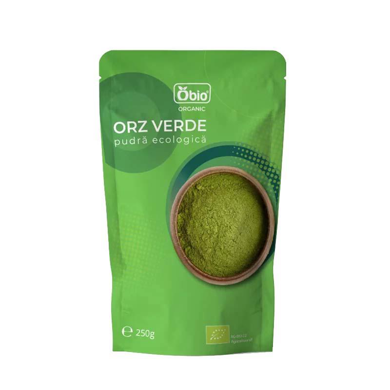 Pulbere de Orz Verde Raw Bio Obio 250gr