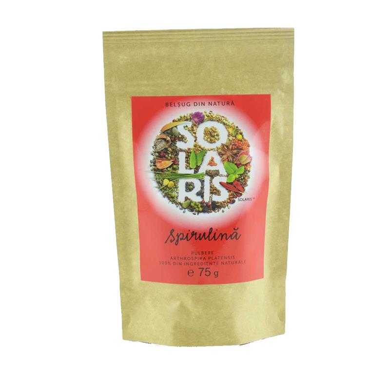 Pulbere de Spirulina 75gr Solaris