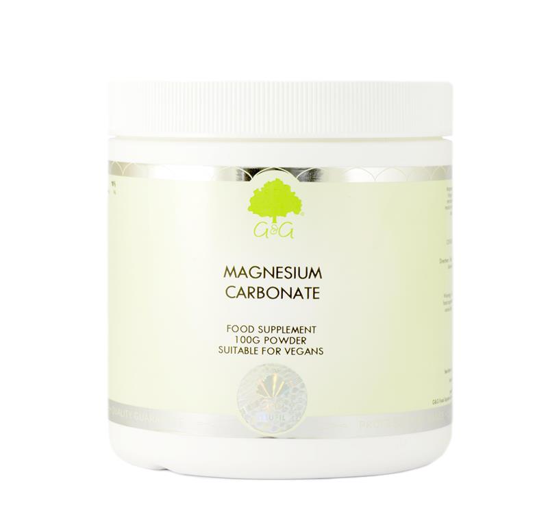 Pulbere din Carbonat de Magneziu 100gr G&G