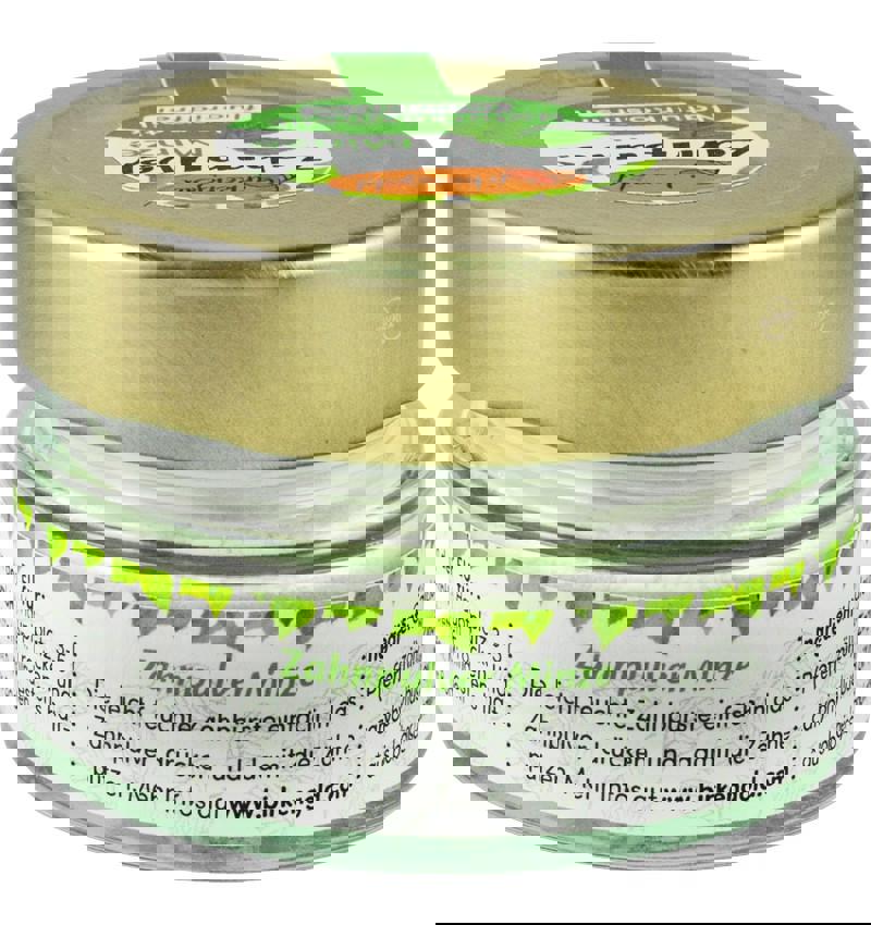 Pulbere pentru Dantură cu Menta si Xylitol 30 grame Birkengold