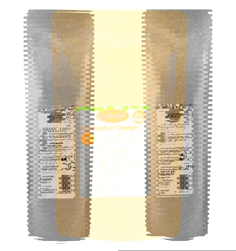 Pulbere pentru Dantura cu Portocale si Xylitol 100 grame Birkengold