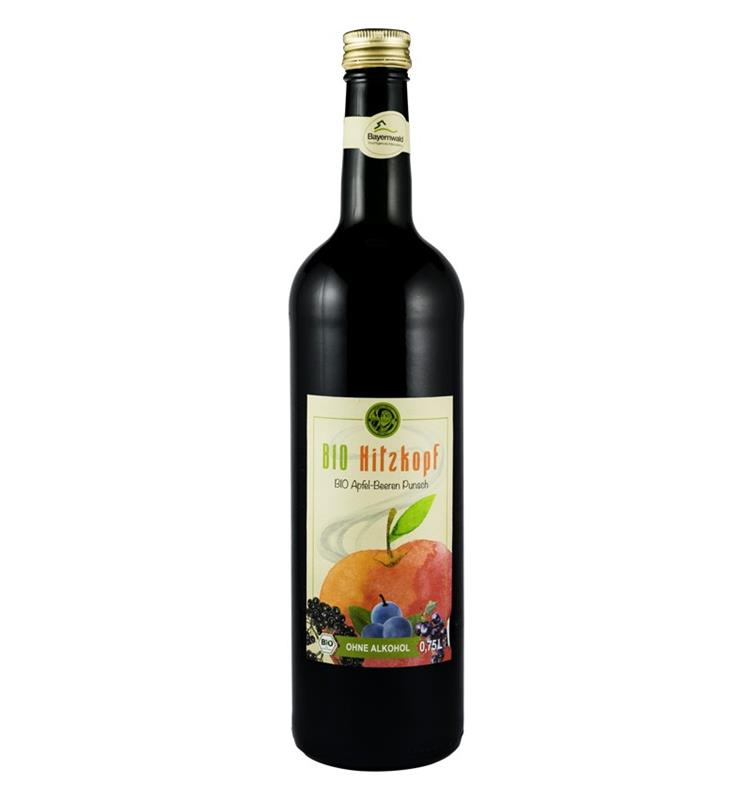 Punch din Mere si Fructe Negre Fara Alcool Bio 750ml Bayernwald
