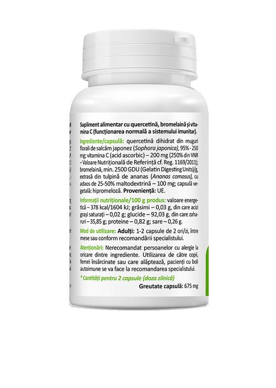 Quercetin Bromelain Vitamin C 30 capsule Zenyth