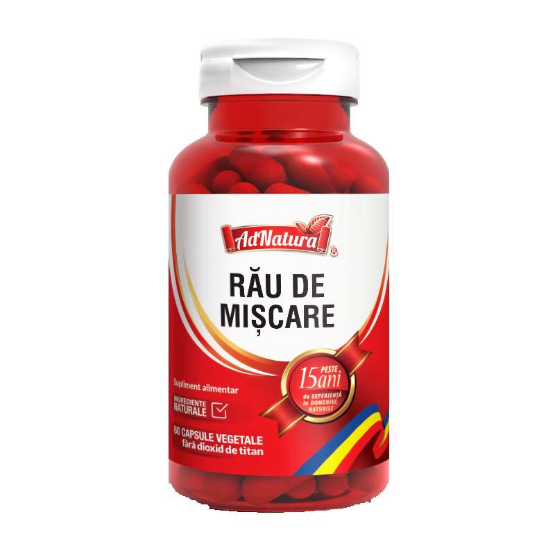 Rau de Miscare 60 capsule Adnatura
