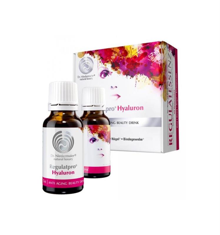 Regulatpro® Hyaluron - Bautura Anti-Îmbatranire si de Înfrumusetare Pronat 20x20ml