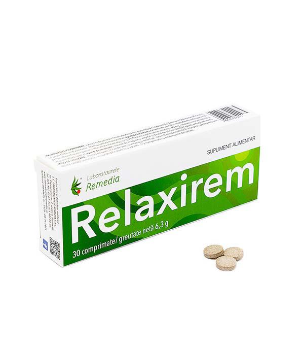 Relaxirem 30 comprimate Laboratoarele Remedia