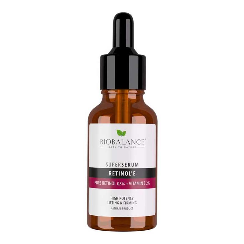 Retinol Pur 0.3 + Vitamina E 2% Super Serum Retinol'e 30 mililitri BioBalance