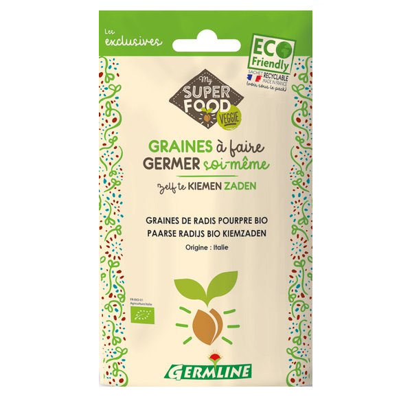 Ridiche Purpurie pentru Germinat Bio Germline 100gr