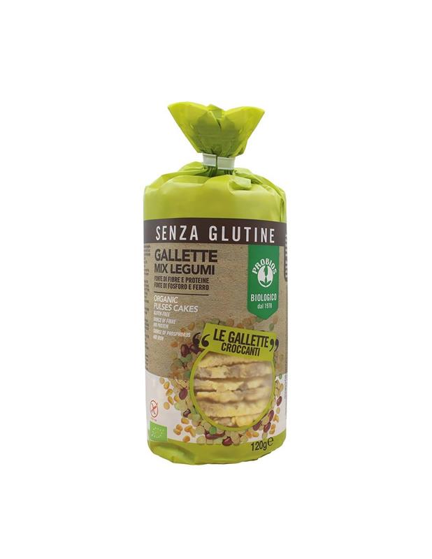 Rondele cu Mix Leguminoase Fara Gluten Bio 120 grame Probios