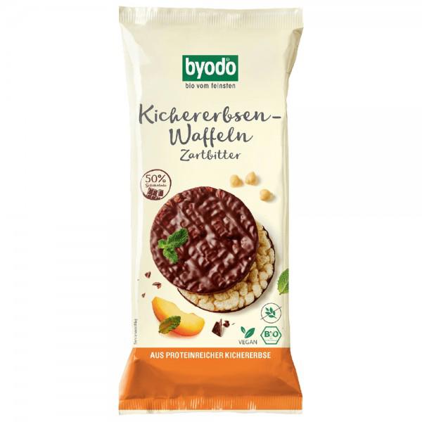 Rondele din Naut cu Ciocolata Amaruie Fara Gluten Eco 65 grame Byodo