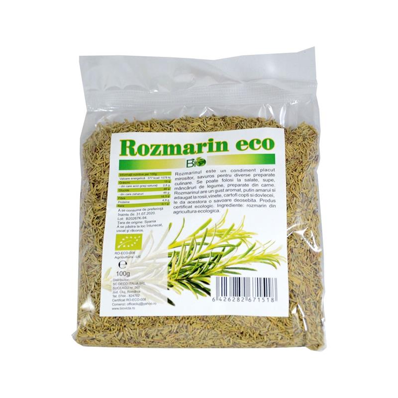 Rozmarin Bio 100 grame Deco Italia