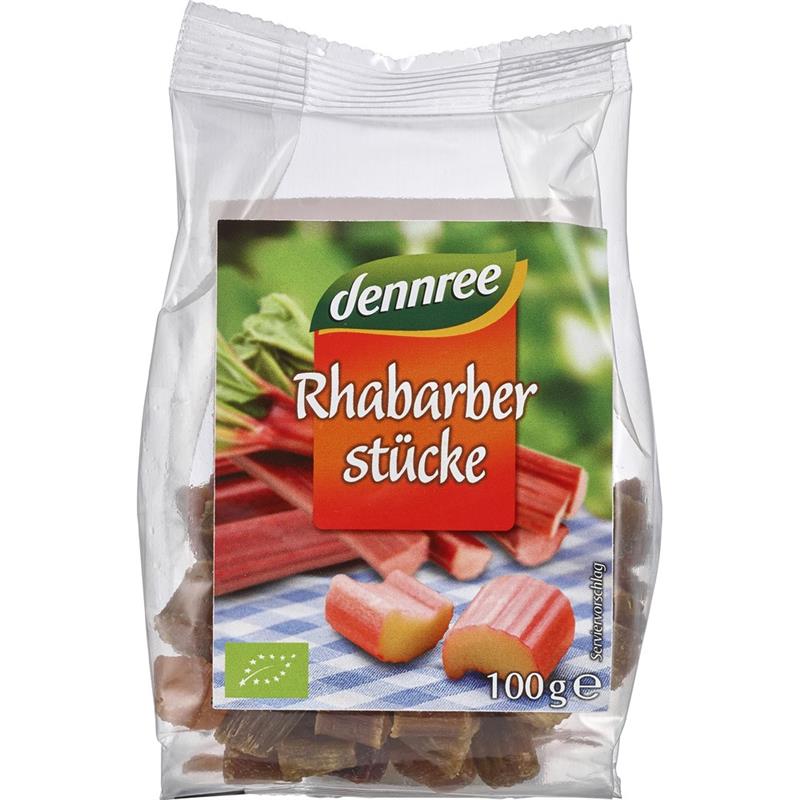 Rubarba Confiata Bio 100 grame Dennree