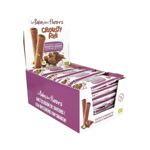 Rulou Crocant Cacao si Alune Bio Le Pain Des Fleurs 25gr
