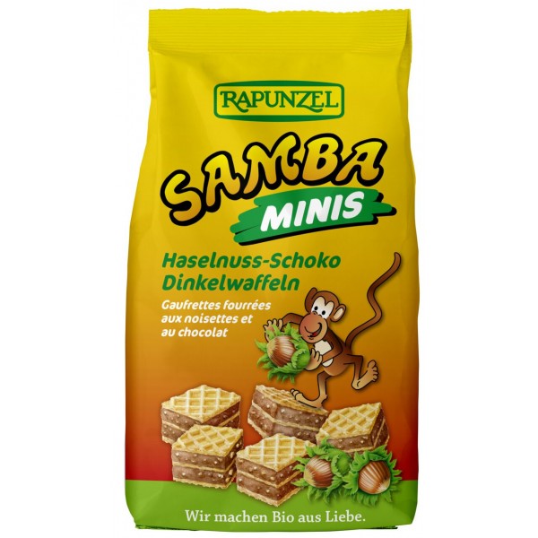 Samba Minis Napolitane Bio Rapunzel 100gr