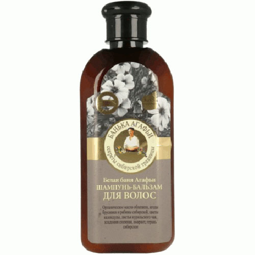 Sampon Balsam Alb pentru Frumusetea Parului 350 mililitri Bunica Agafia