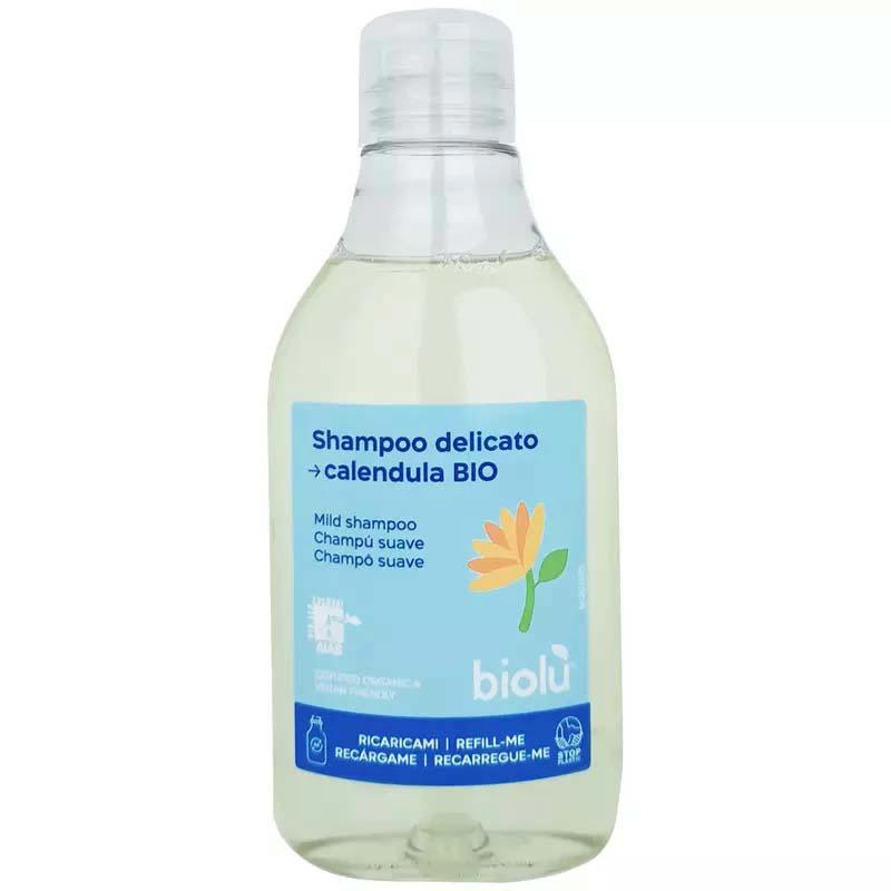 Sampon cu Flori de Portocal si Galbenele Bio 250 mililitri Biolu