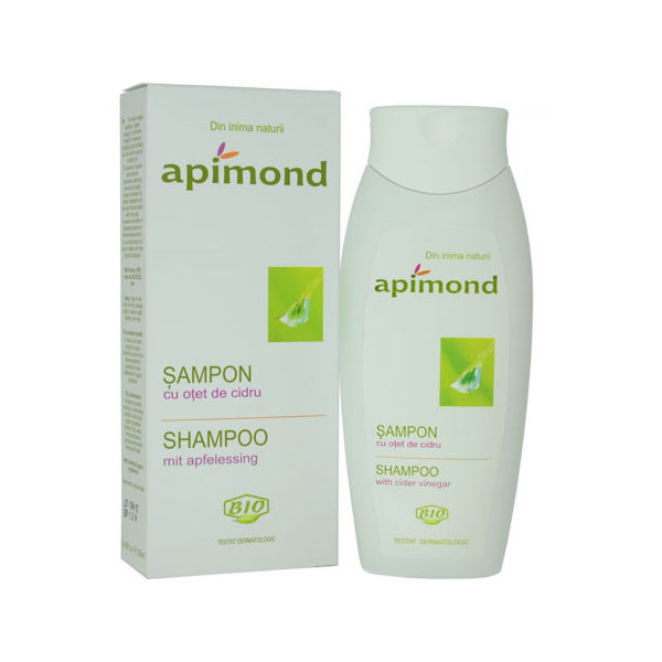 Sampon cu Otet de Cidru Eco Apimond 250ml