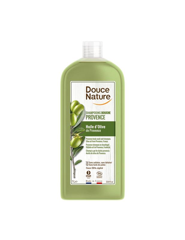 Sampon-Dus Provence cu Ulei de Masline Bio 1L Douce Nature