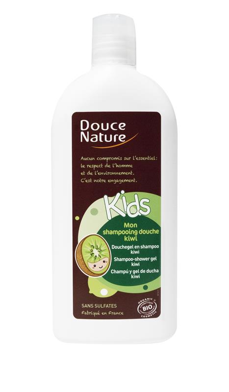 Sampon Gel Dus Bio cu Kiwi pentru Copii Douce Nature 300ml
