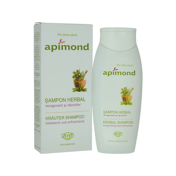 Sampon Herbal Revigorant si Racoritor Eco Apimond 250ml