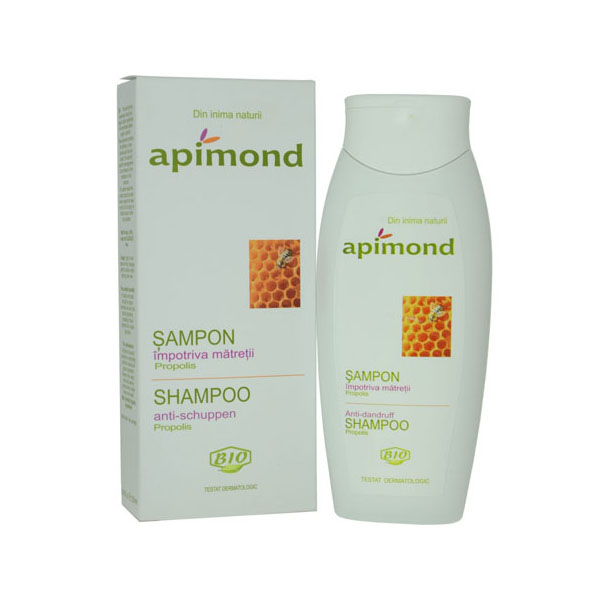 Sampon Impotriva Matretii cu Propolis Eco Apimond 250ml