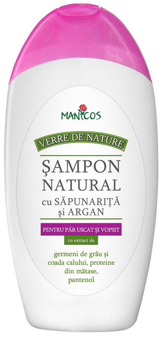 Sampon Pentru Par Uscat si Vopsit Manicos 300ml