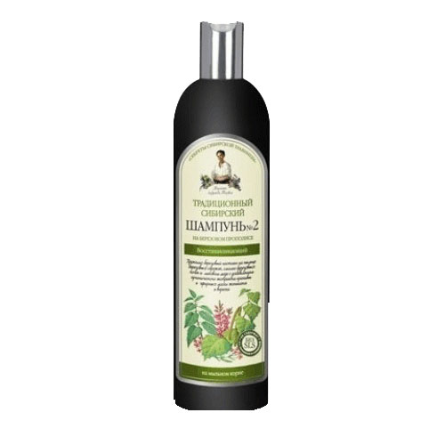 Sampon Regenerant cu Extract de Propolis de Mesteacan 550 mililtri Bunica Agafia