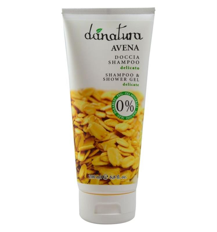 Sampon si Gel de Dus cu Extract din Ovaz Danatura 200ml