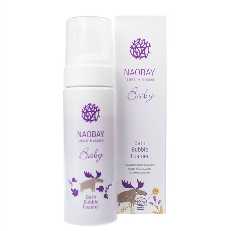 Sampon Spumant cu Extract de Galbenele pentru Copii 150 mililitri Naobay