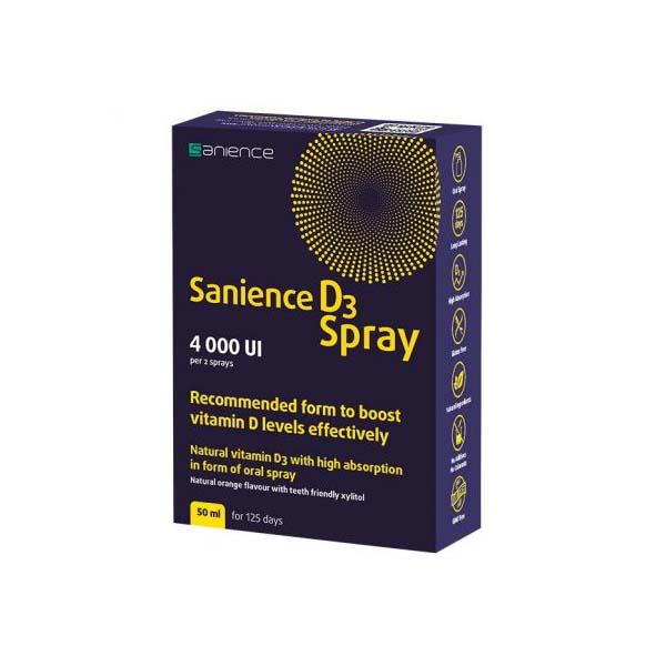 Sanience D3 Spray 4000UI 50 mililitri Sanience