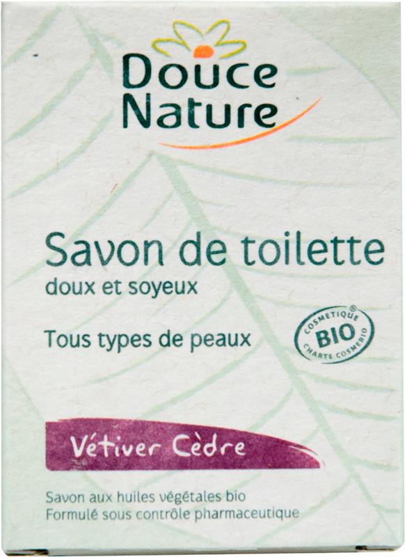 Sapun Bio cu Cedru si Vetiver Douce Nature 100gr