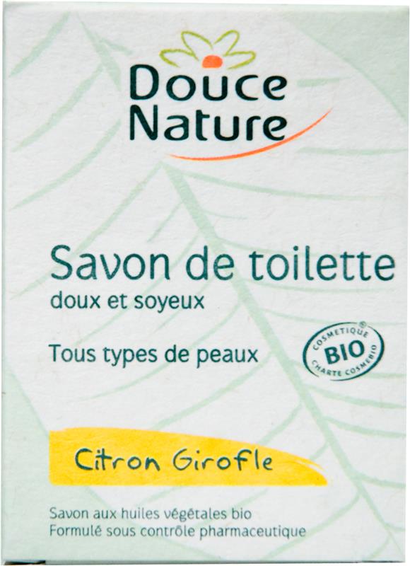 Sapun Bio cu Lamaie si Cuisoare Douce Nature 100gr