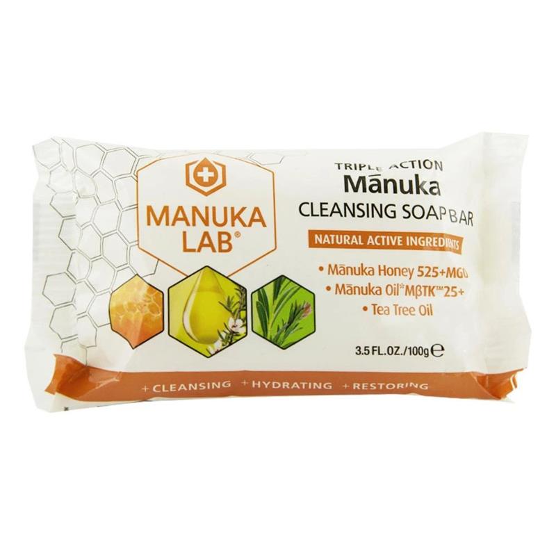 Sapun cu Miere de Manuka MGO 525+ si Ulei de Manuka MBTK 25+ cu Ulei de Tea Tree 100gr New Zealand