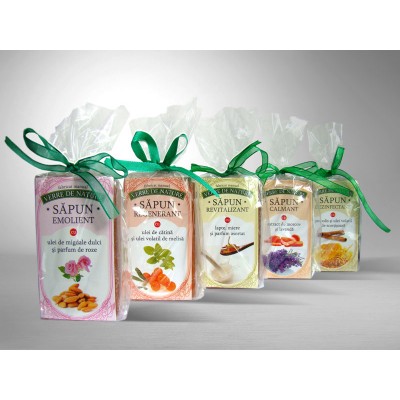 Sapun Emolient cu Ulei Migdale si Parfum Roze Manicos 100gr