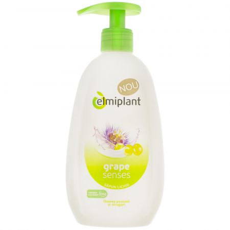 Sapun Lichid cu Floarea Pasiunii si Strugure Elmiplant 500ml