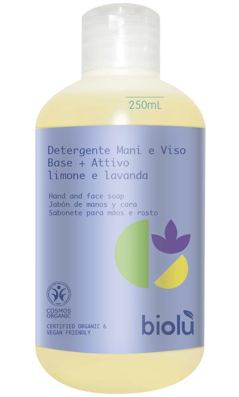 Sapun Lichid cu Lamaie si Lavanda Bio 250 mililitri Biolu