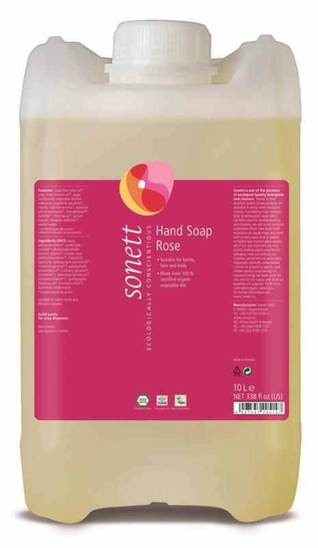 Sapun Lichid Ecologic Trandafiri Sonett 10L