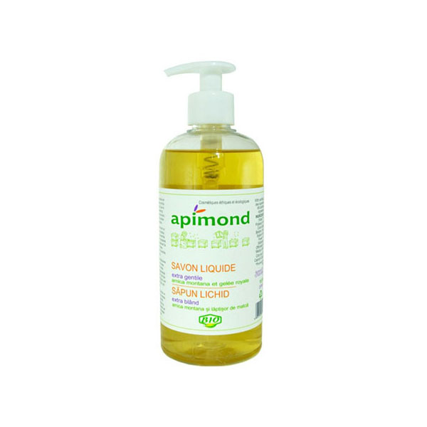 Sapun Lichid Extra Bland cu Arnica Montana si Laptisor Matca Eco Apimond 500ml