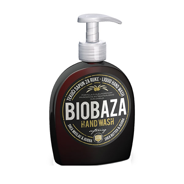 Sapun Lichid Natural cu Unt de Shea si Jojoba 300 mililitri Biobaza