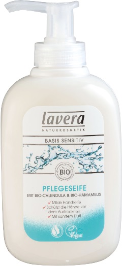 Sapun Lichid Sensitiv cu Galbenele Lavera 300ml