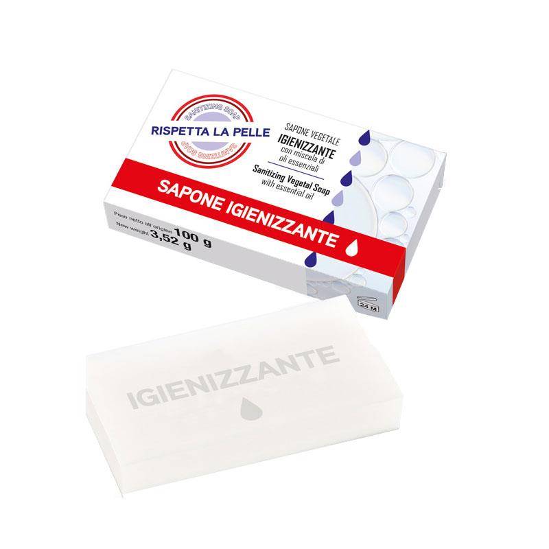 Sapun Vegetal Igienizant cu Uleiuri Esentiale 100 grame La Dispensa