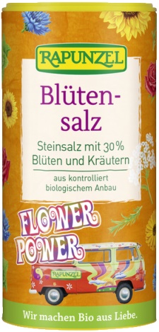 Sare cu Flori si Plante Aromate Bio 90gr Rapunzel