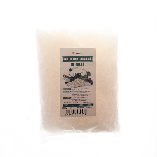 Sare de Mare Grunjoasa Neiodata N4L 1000g